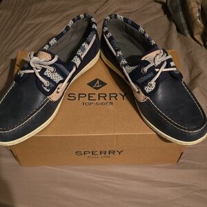 Sperry Women's Koifish Knit Navy Boat Shoes